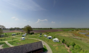 De Zwieseborg in Overijssel, een minicamping.
